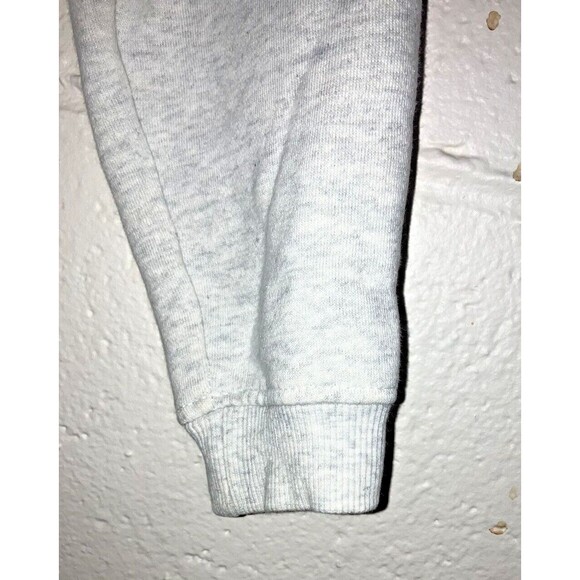 Ficcus Girls Grey Long Sleeve Sweatshirt w/ Bright Pink Stars | Size 10 - Picture 8 of 10